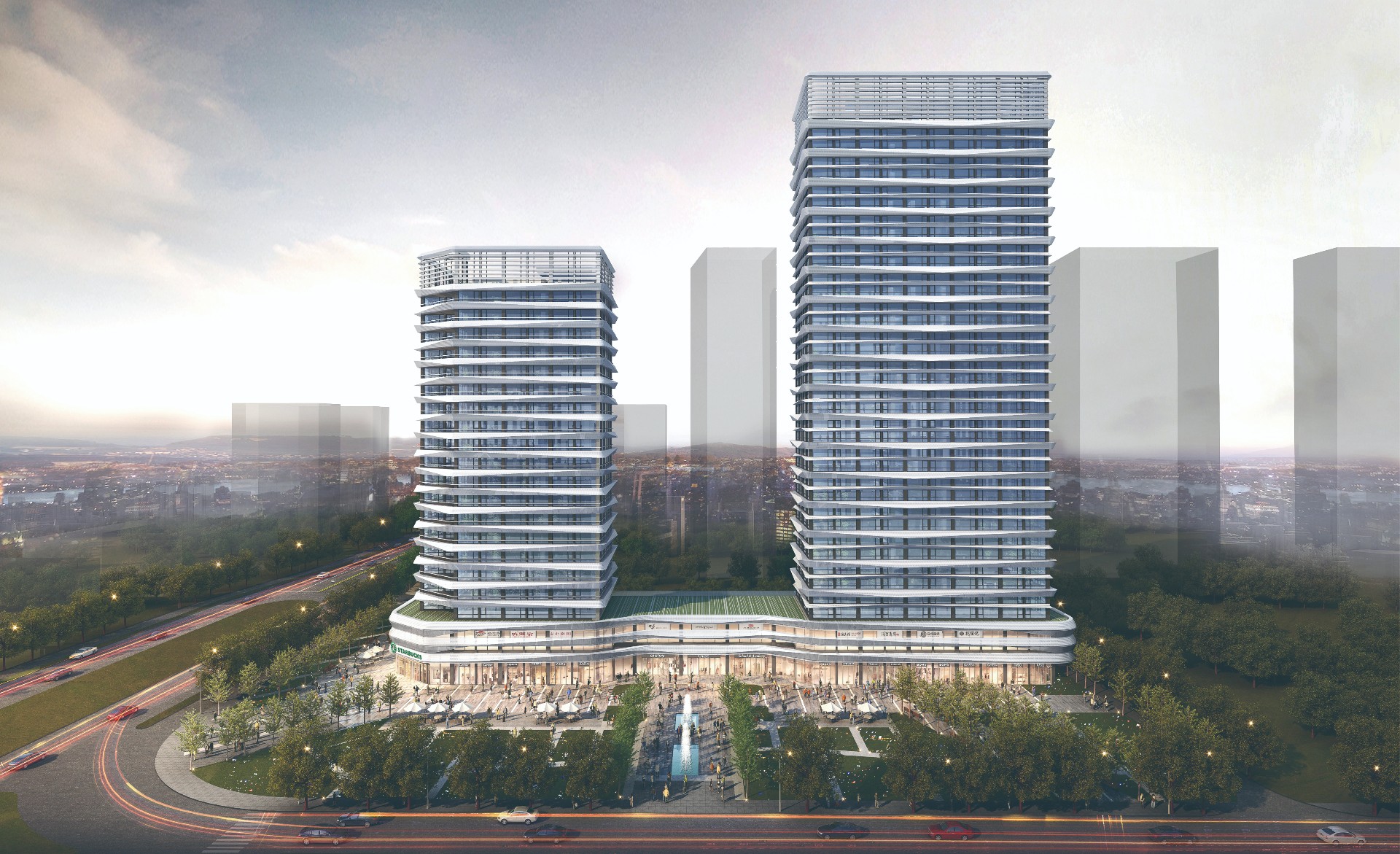 襄阳中建状元府A地块建筑设计